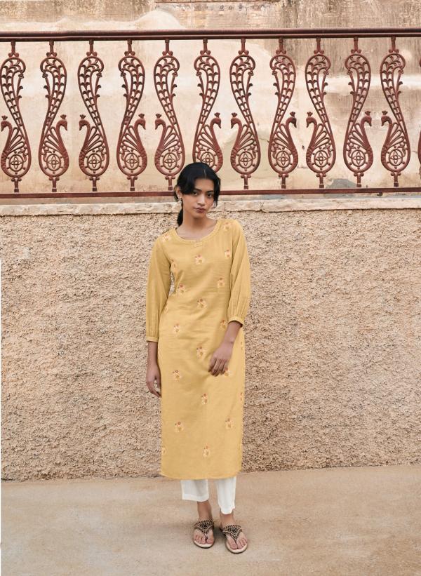 Four Buttons Colors 15 Casual Designer Kurti Collection